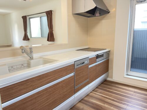 【キッチン】対面式キッチンは食洗機あり◎